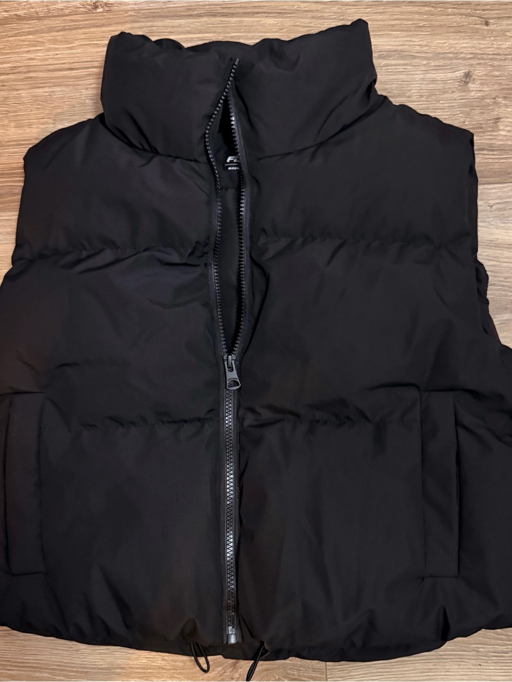Women's Black Puffer Vest - Lightweight Insulated Vest